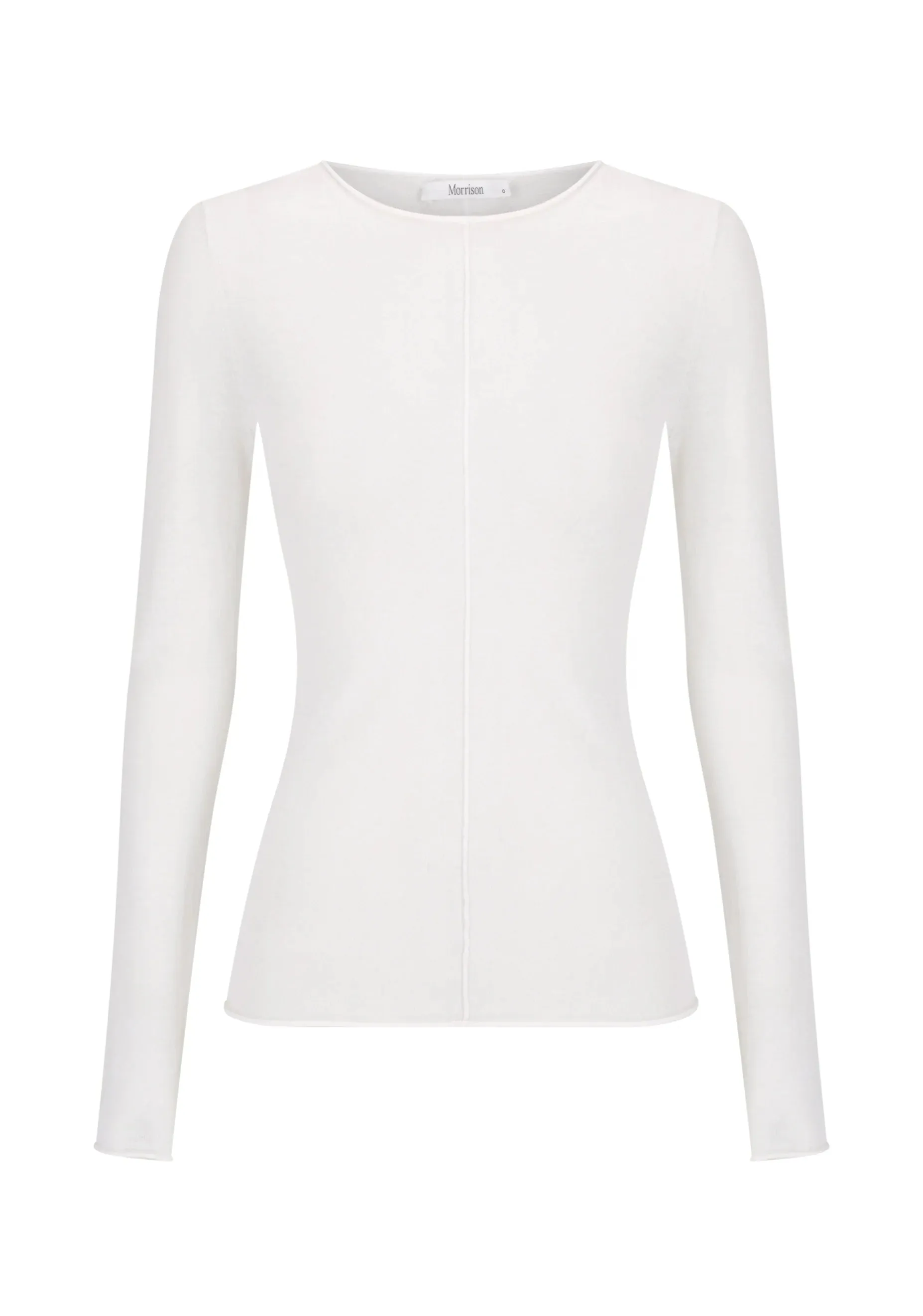 Morrison Aston Knit Pullover - White