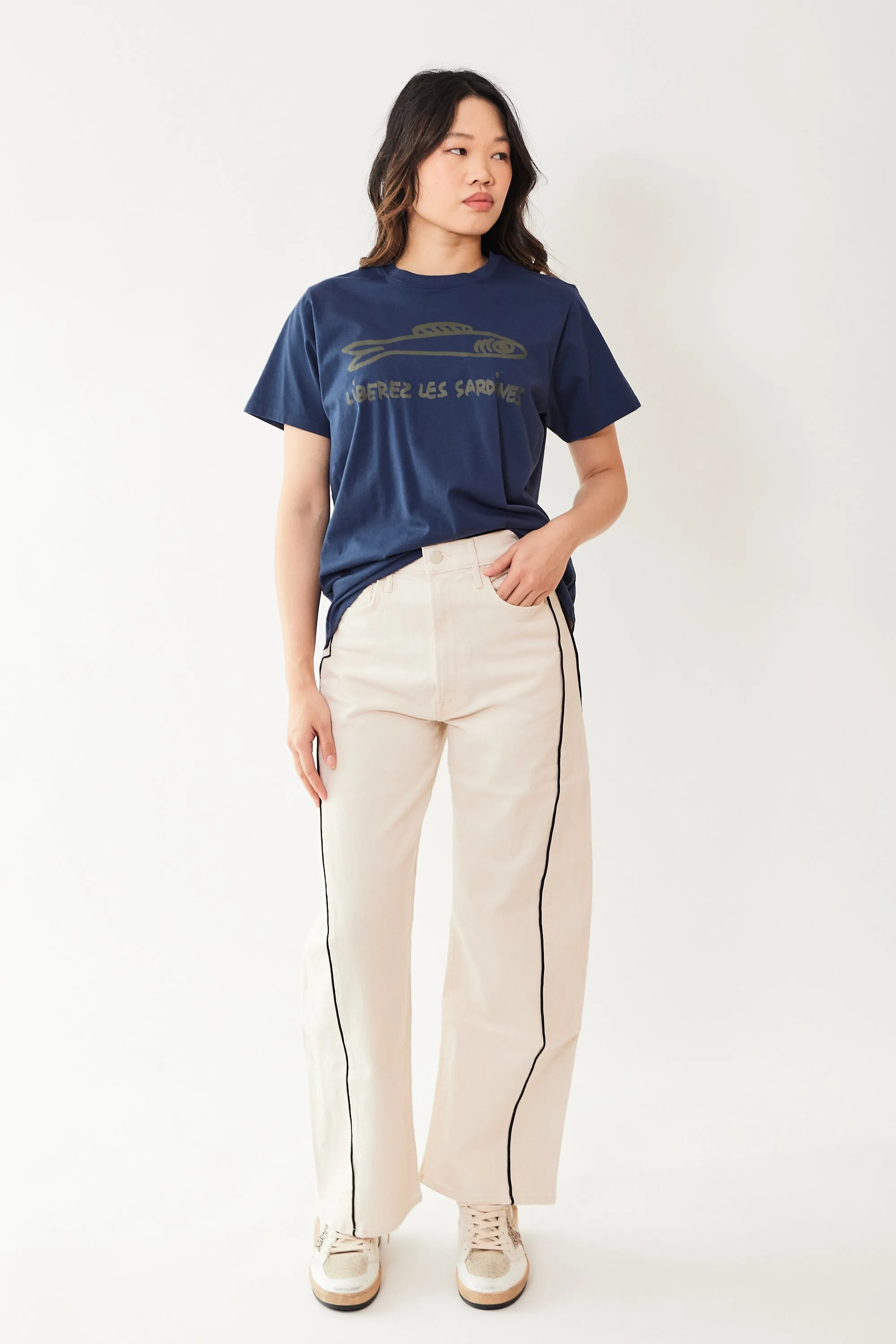 Mother Denim The Half Piped Ankle
