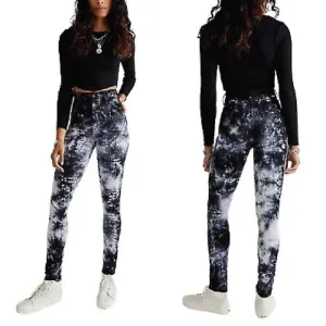 Mother Super Swooner Tie Dye Skinny Jeans in Winding Paths