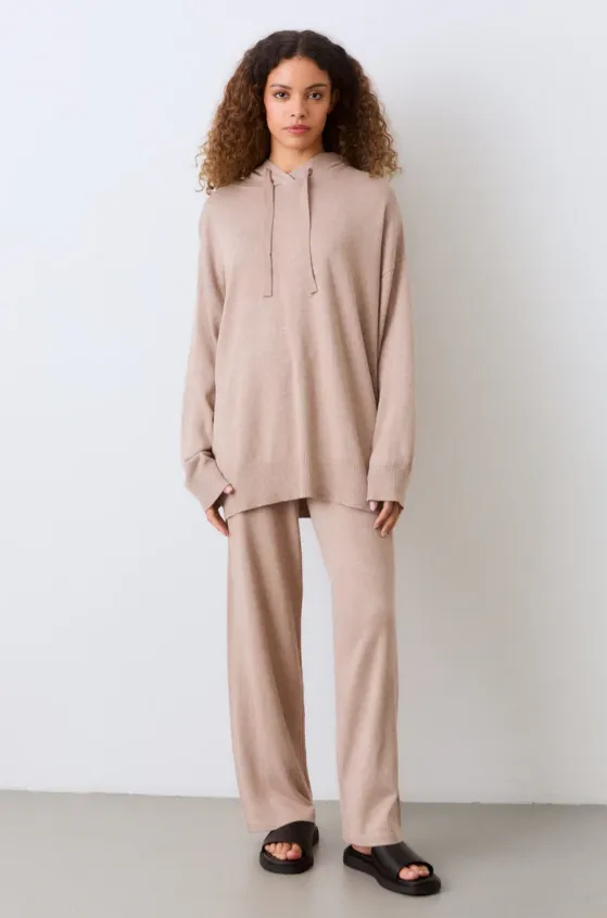 Movesgood Bamboo Cashmere Hommi Hoodie in Greige