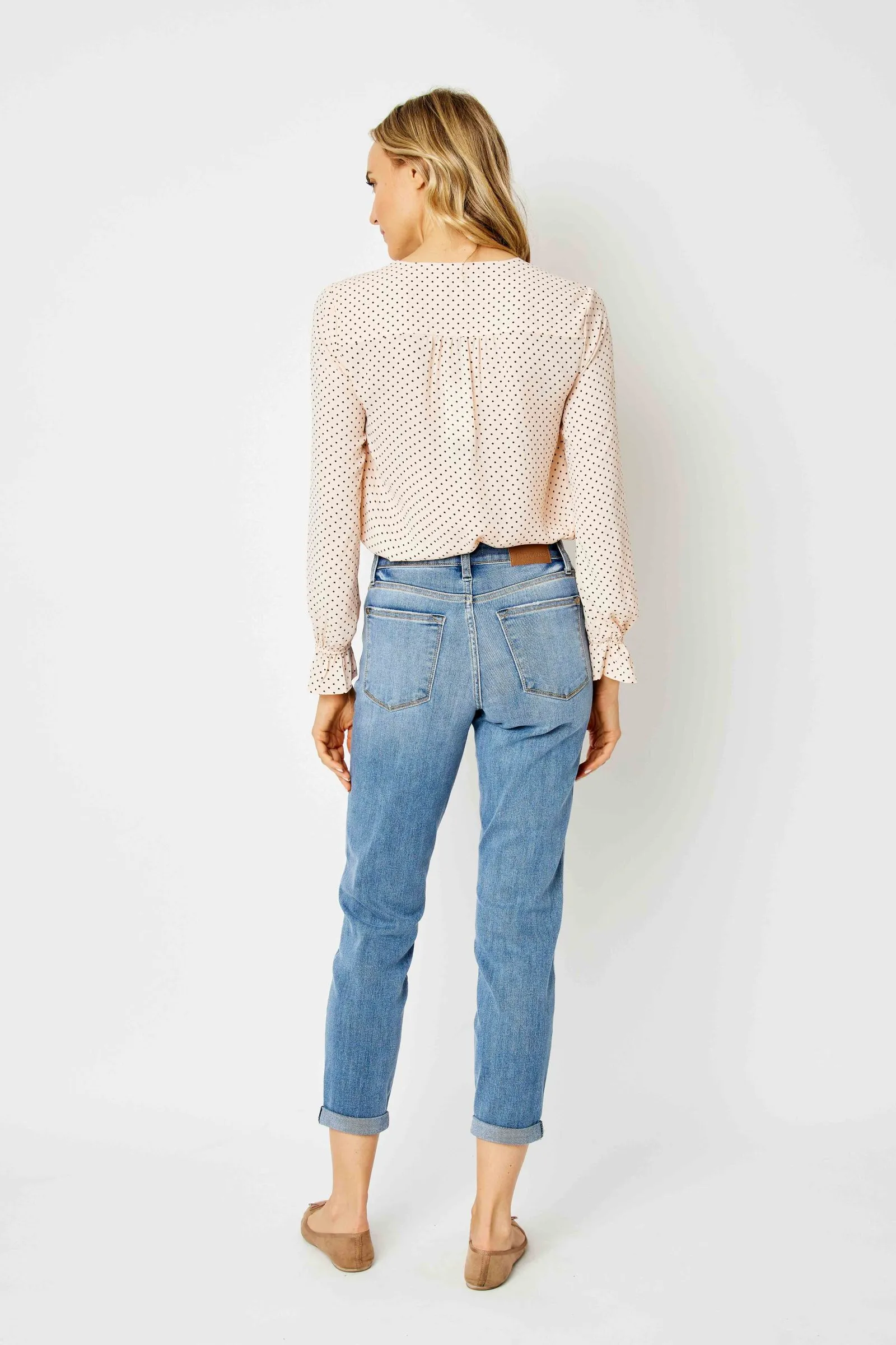 MR CUFFED SLIM FIT JEAN BY JUDY BLUE