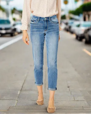 MR CUFFED SLIM FIT JEAN BY JUDY BLUE