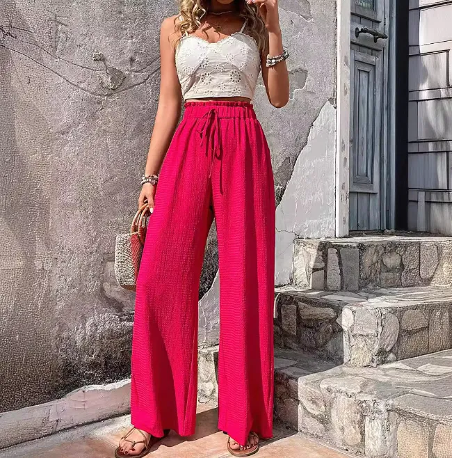Naomi | Airy Beach Pants | Casual & Boho | Summer Design