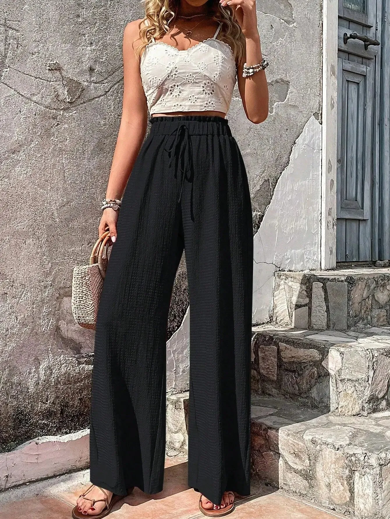 Naomi | Airy Beach Pants | Casual & Boho | Summer Design