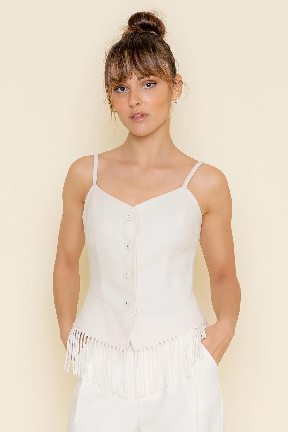NATURAL FRINGE SET