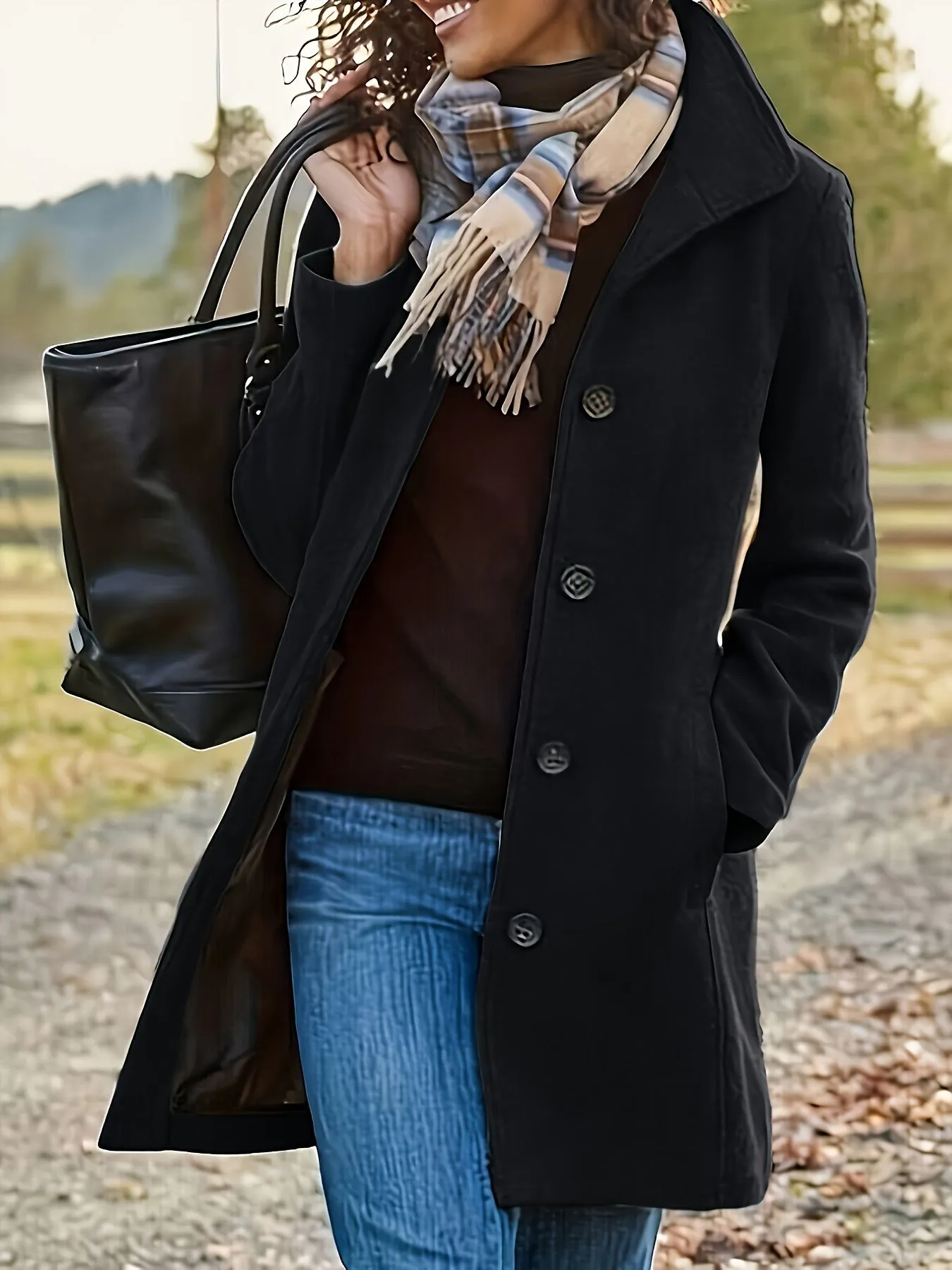 Nerissa - Heritage Buttoned Coat