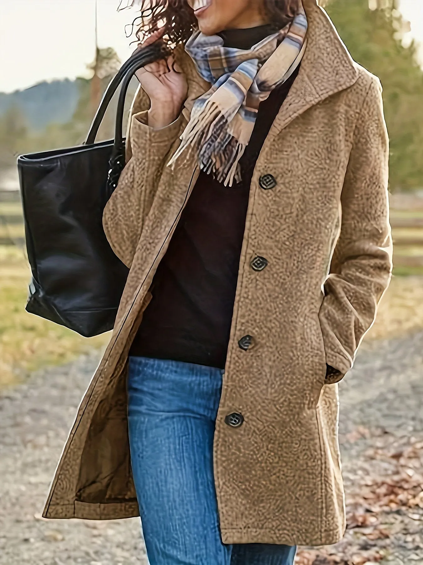 Nerissa - Heritage Buttoned Coat