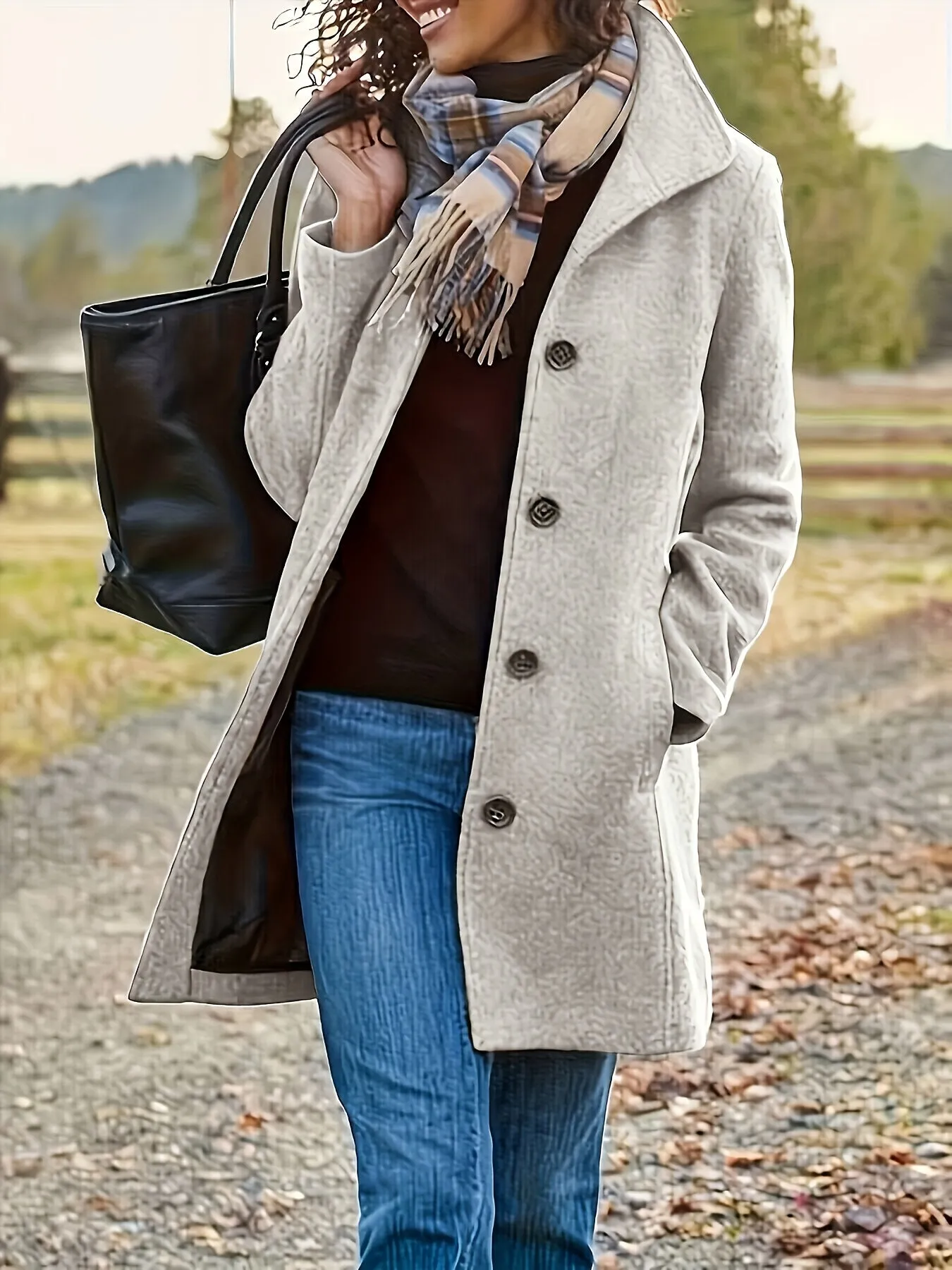Nerissa - Heritage Buttoned Coat