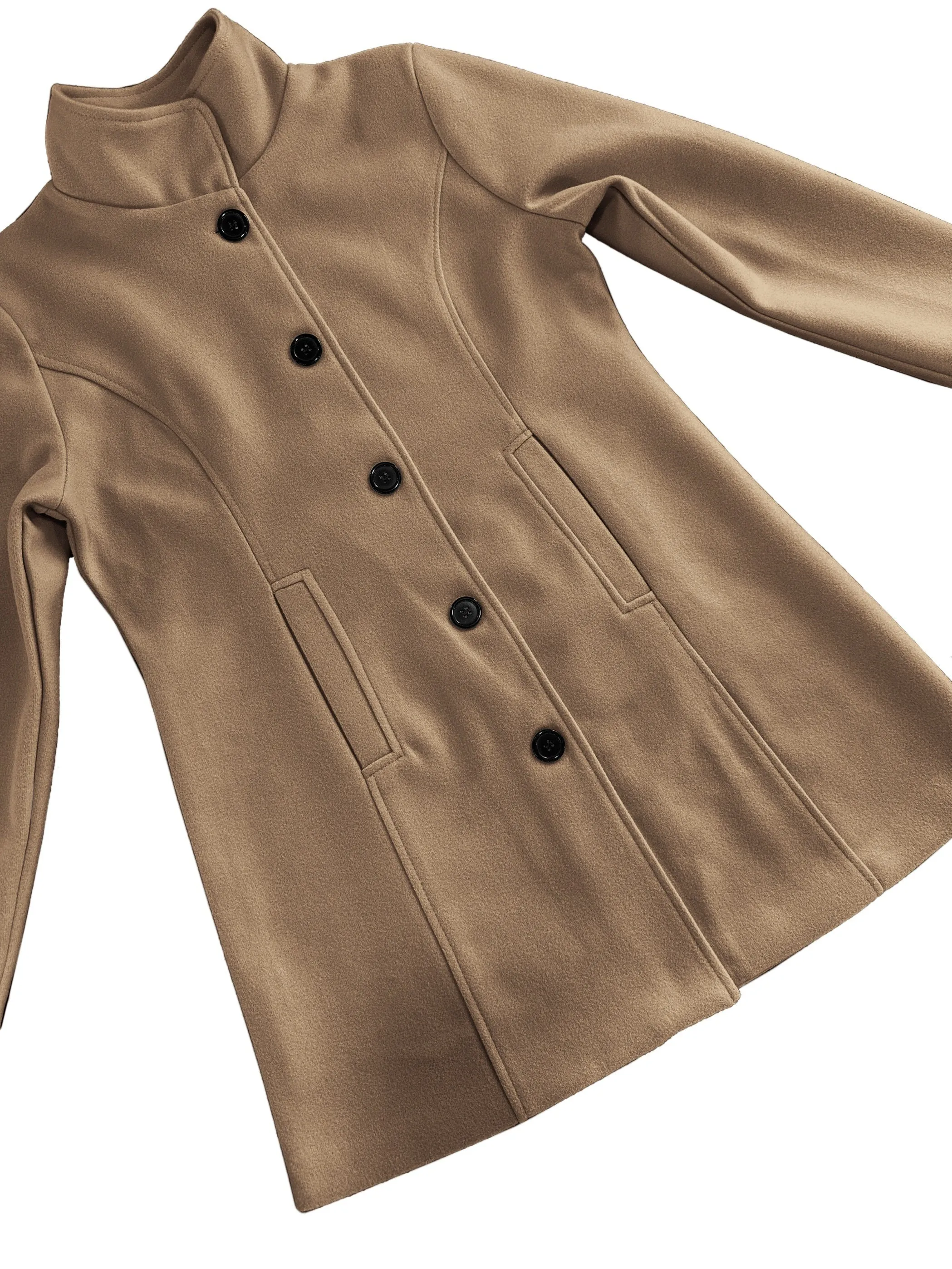 Nerissa - Heritage Buttoned Coat