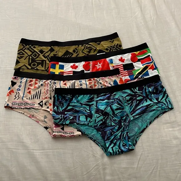 NEW 4 MeUndies Cheeky Briefs Panties Underwear