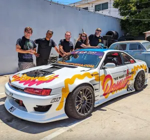 Nissan 240SX S14 Kouki 1997-1998 DM3 4 Piece Polyurethane Full Body Kit