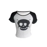 Noir Skull Graphic Tee