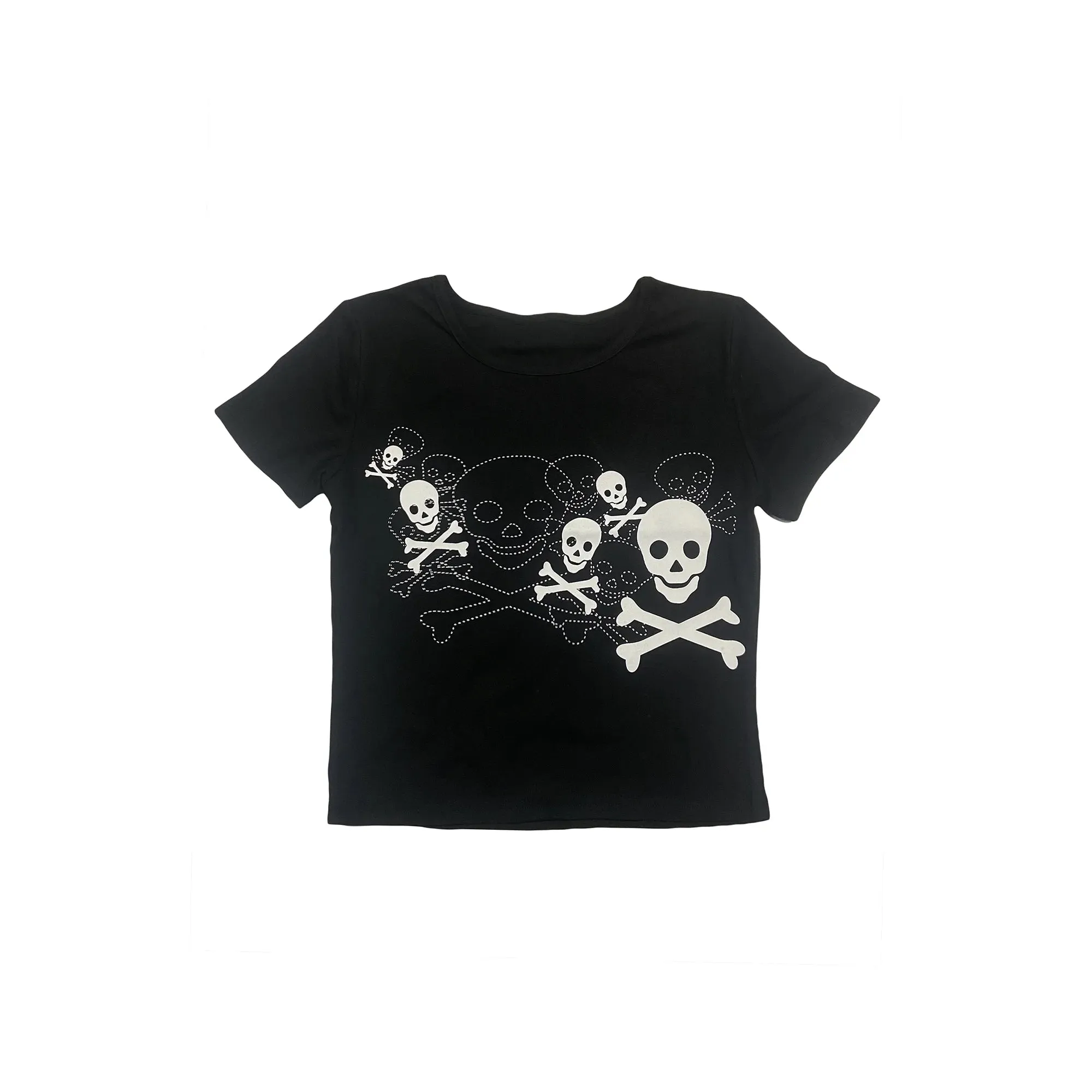 Noir Skull Graphic Tee