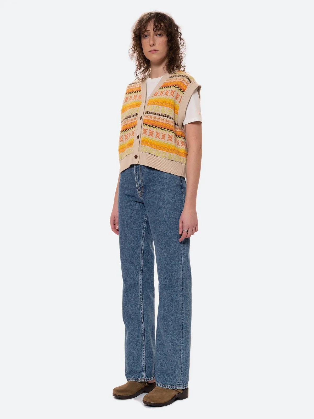 Nudie Jeans Co. -  Clean Eileen 90s Stone