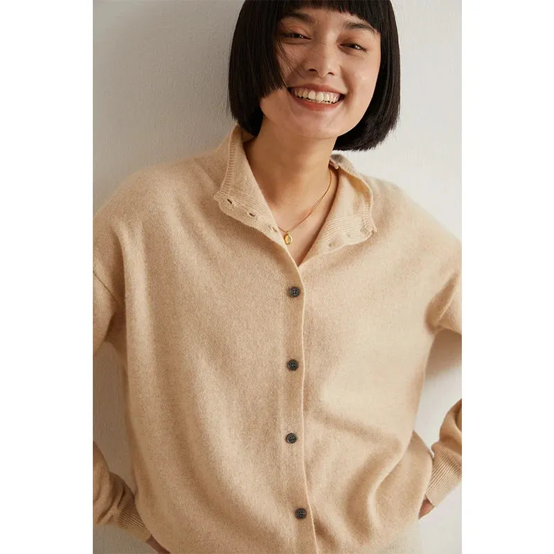 Obsidian Phoenix Women’s Cashmere Wool Cardigan