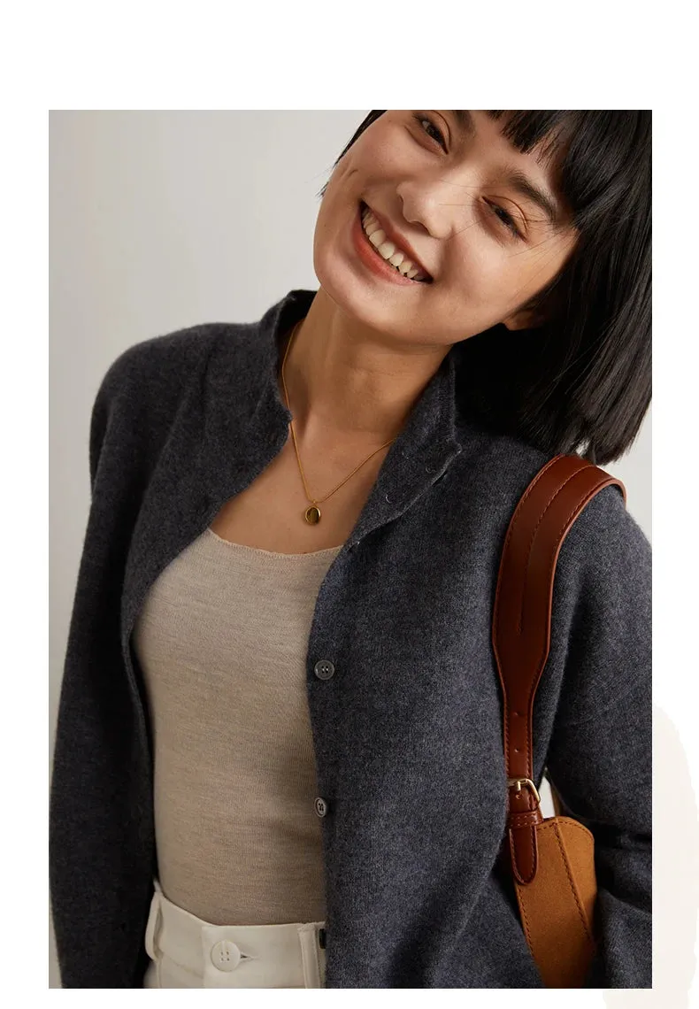 Obsidian Phoenix Women’s Cashmere Wool Cardigan