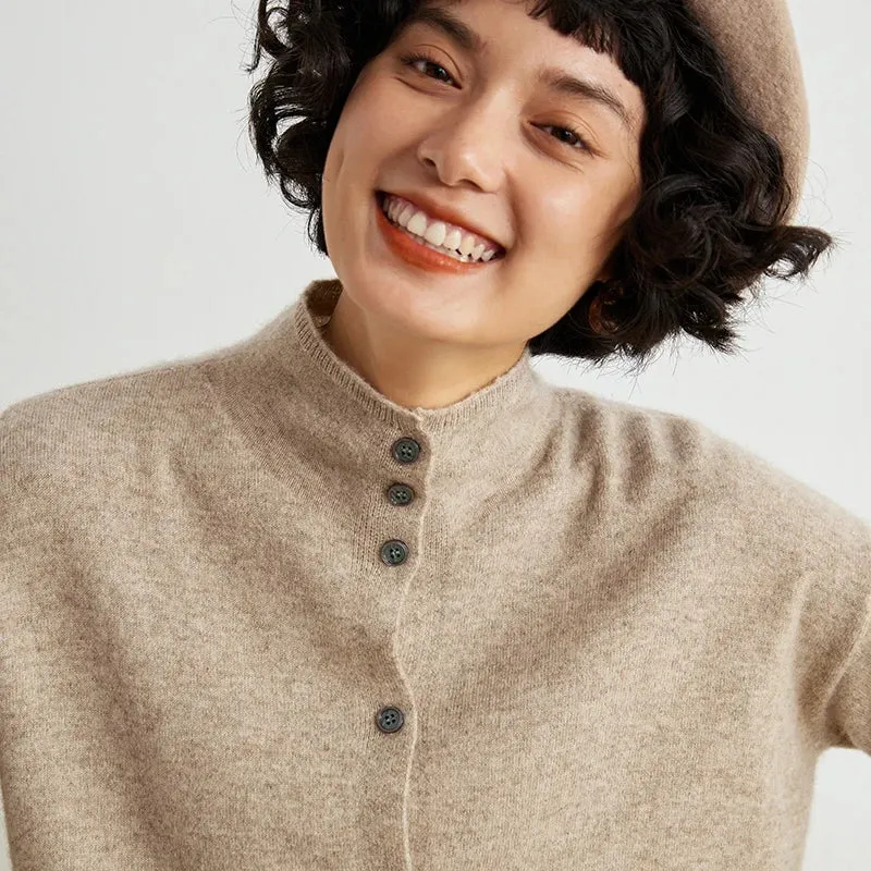 Obsidian Phoenix Women’s Cashmere Wool Cardigan