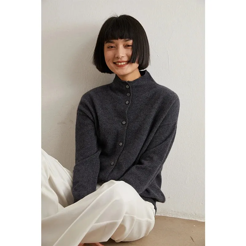 Obsidian Phoenix Women’s Cashmere Wool Cardigan
