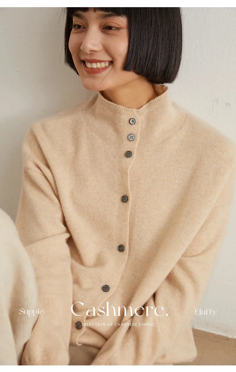 Obsidian Phoenix Women’s Cashmere Wool Cardigan