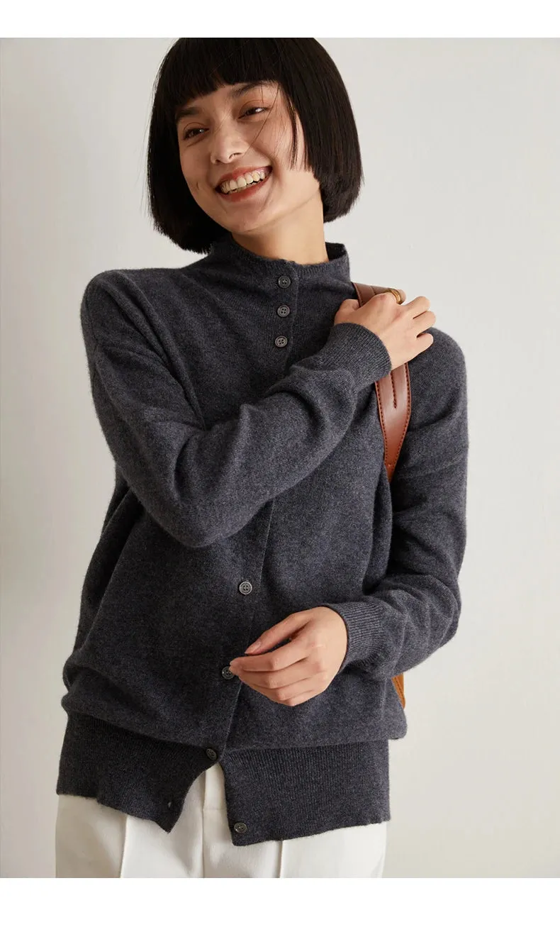 Obsidian Phoenix Women’s Cashmere Wool Cardigan