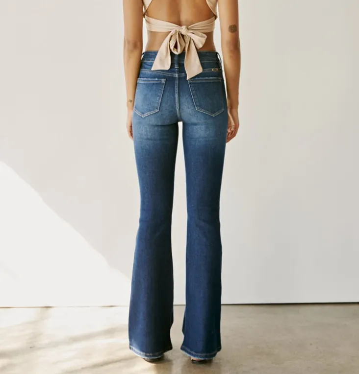 Odie High Rise Flare KanCan Jean