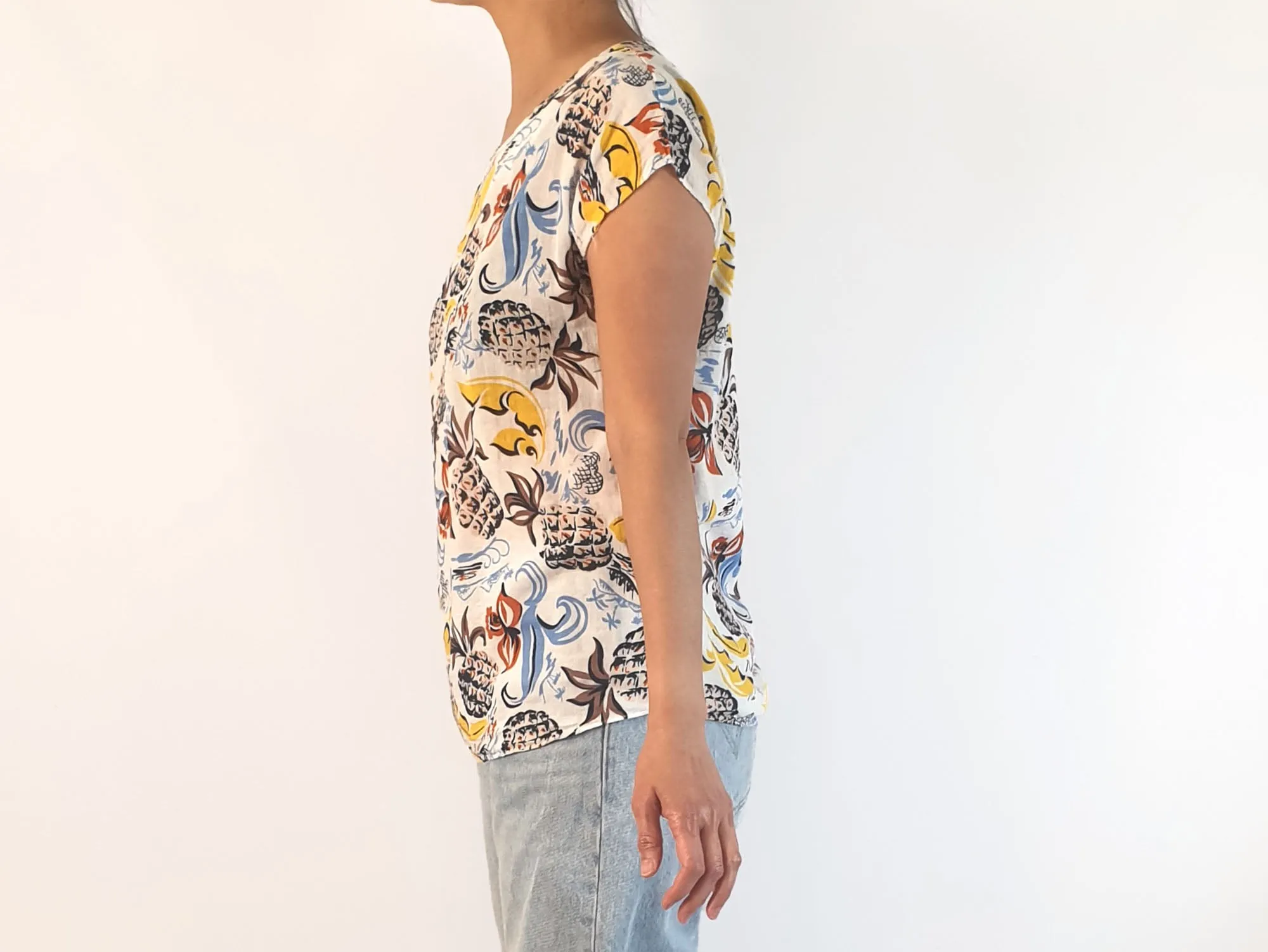 Olga de Polga tropical print top size 10