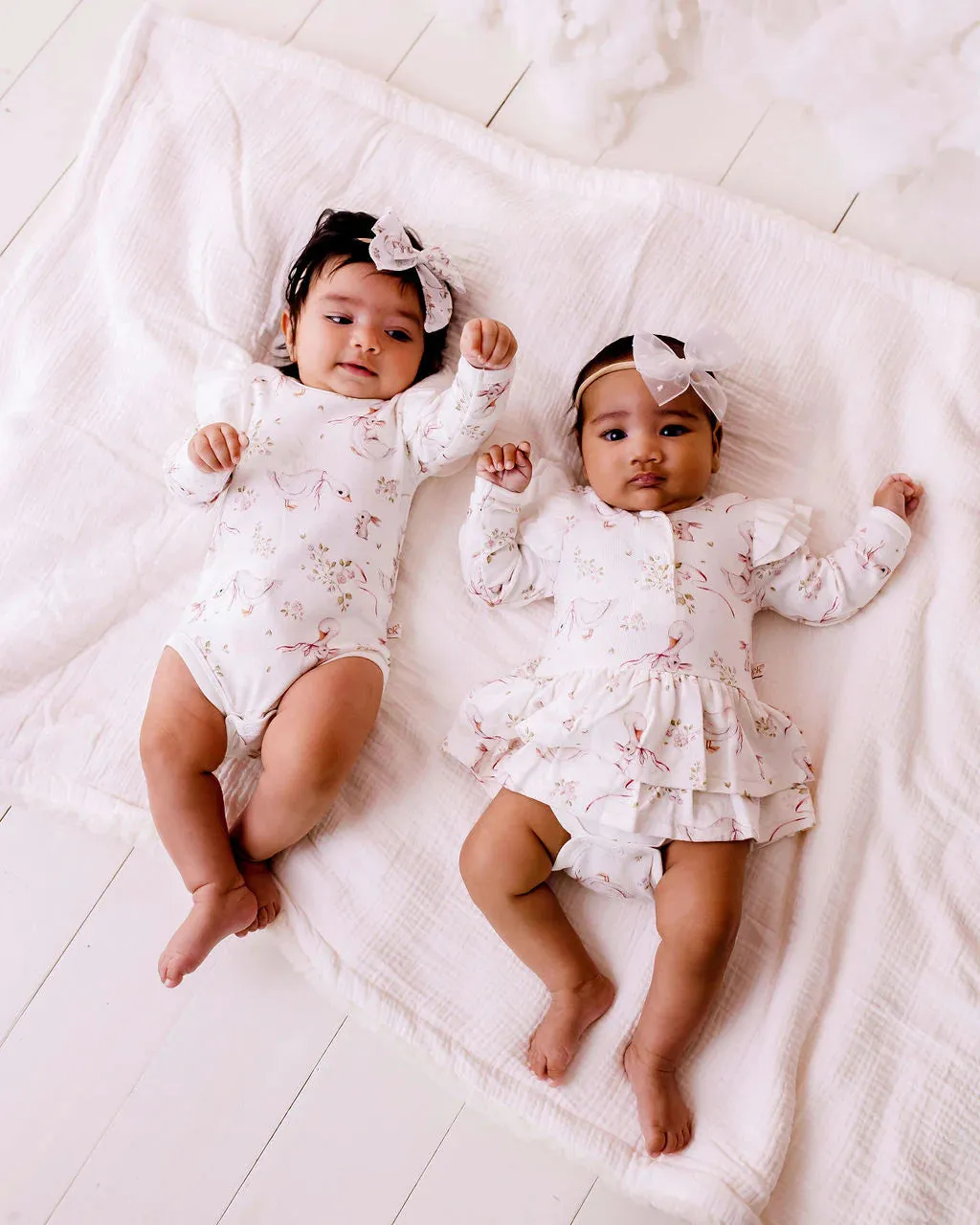 Onesie Flutter Dress || Forever Friends | Confetti Kidz