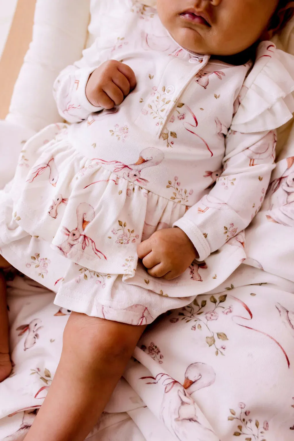Onesie Flutter Dress || Forever Friends | Confetti Kidz