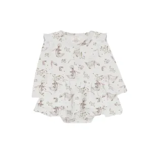 Onesie Flutter Dress || Forever Friends | Confetti Kidz