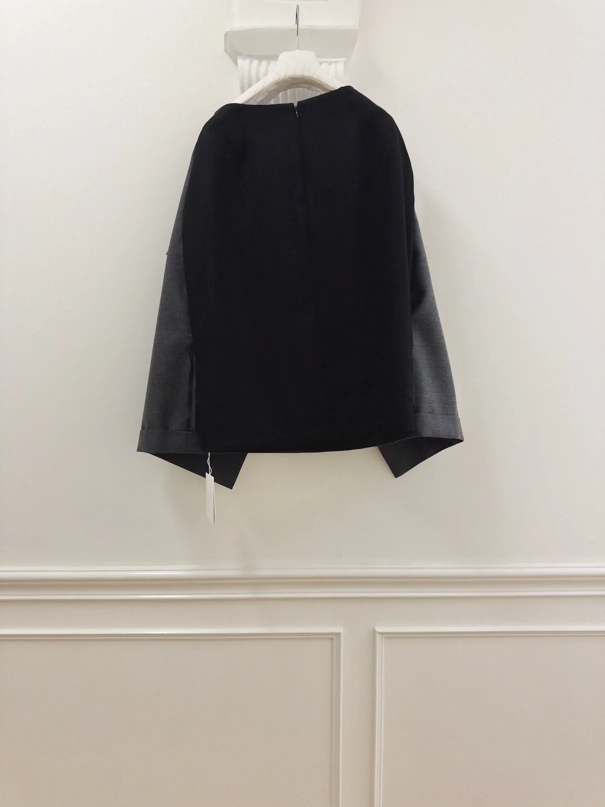 Open Tailored Skirt Top