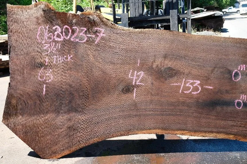 Oregon Black Walnut Slab 063023-07