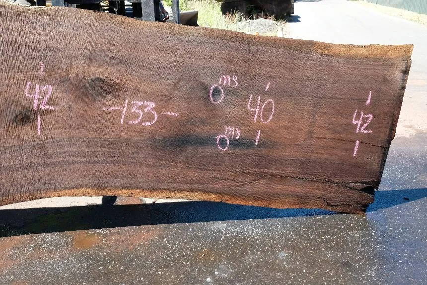 Oregon Black Walnut Slab 063023-07