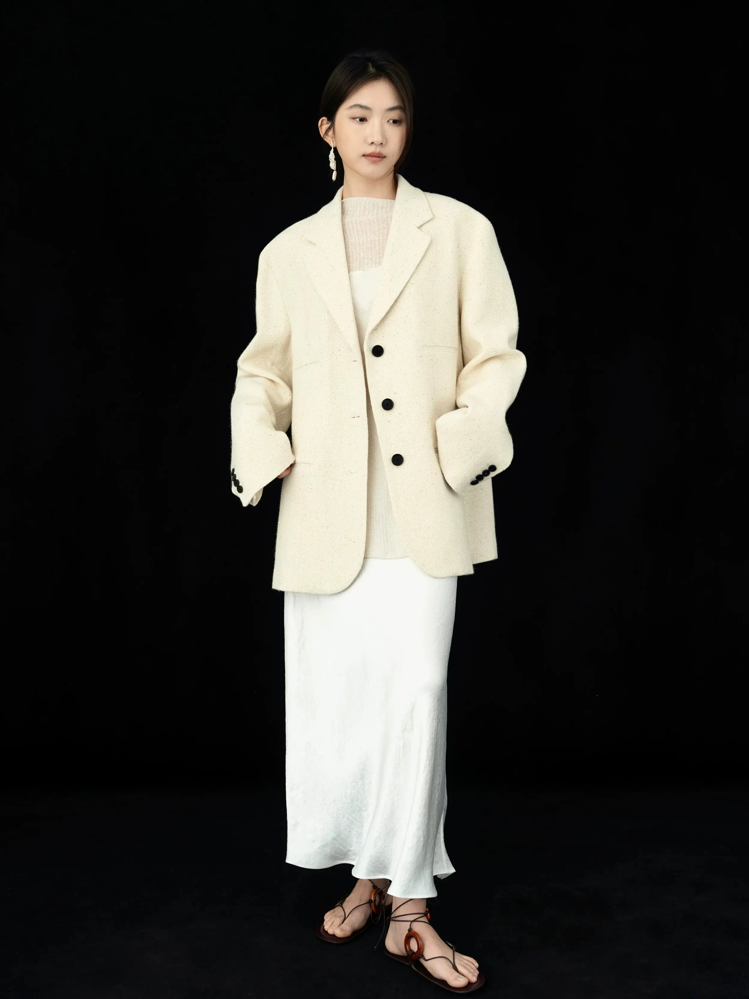 Osaka Cream Blazer