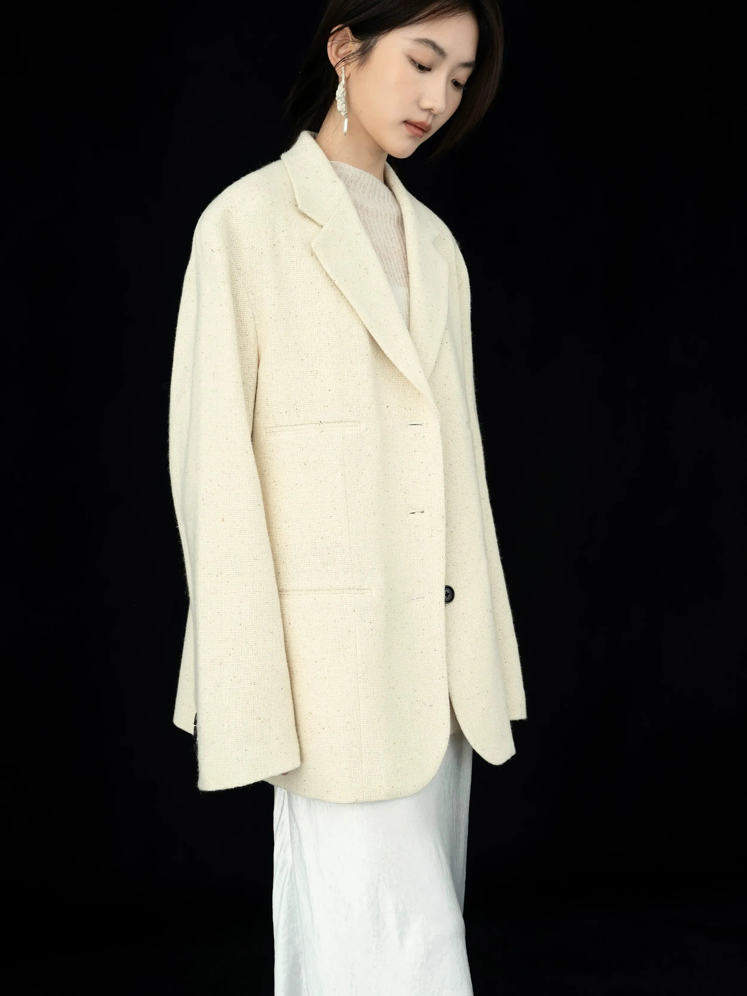 Osaka Cream Blazer