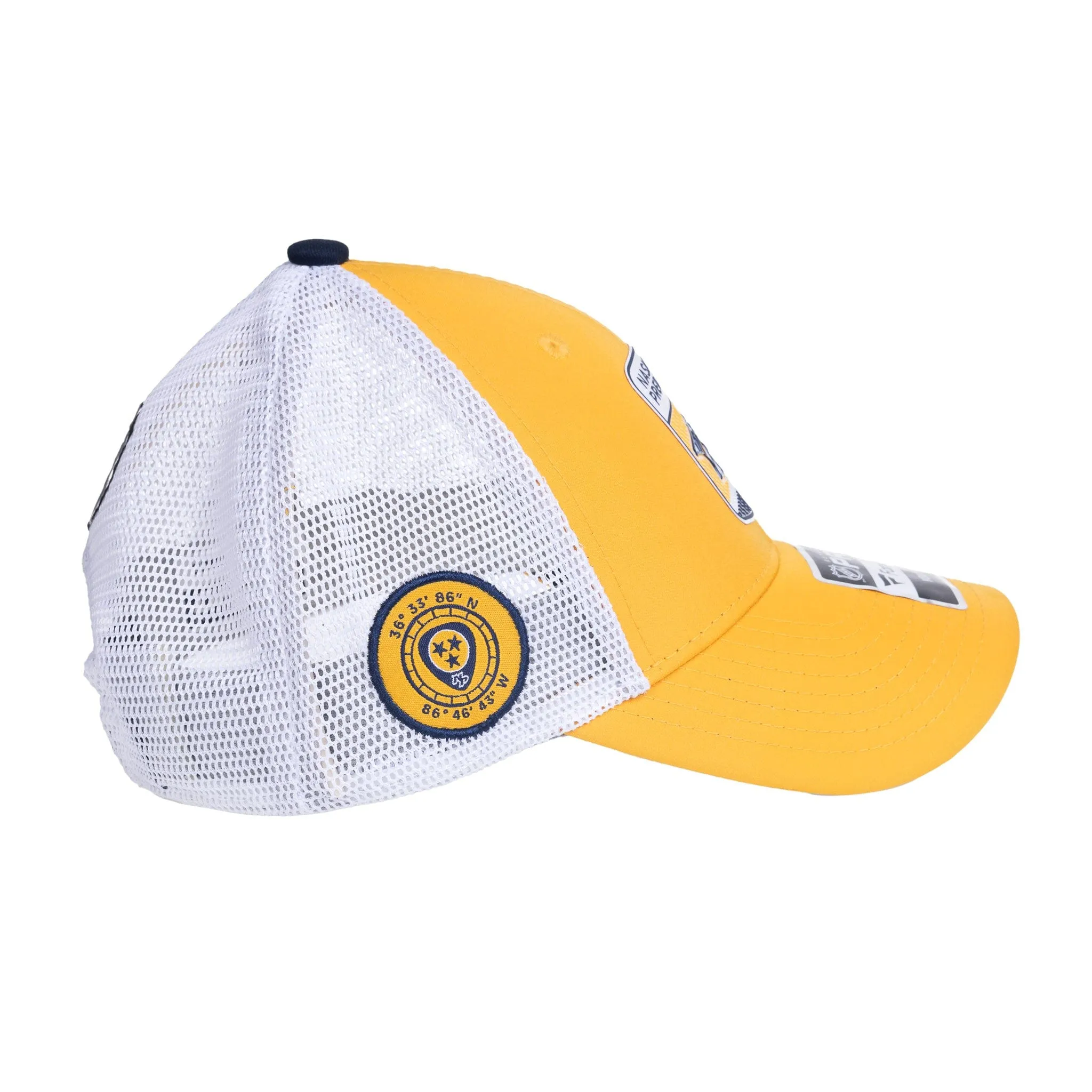Outer Stuff NHL Draft Structured Trucker Youth Hat - Nashville Predators