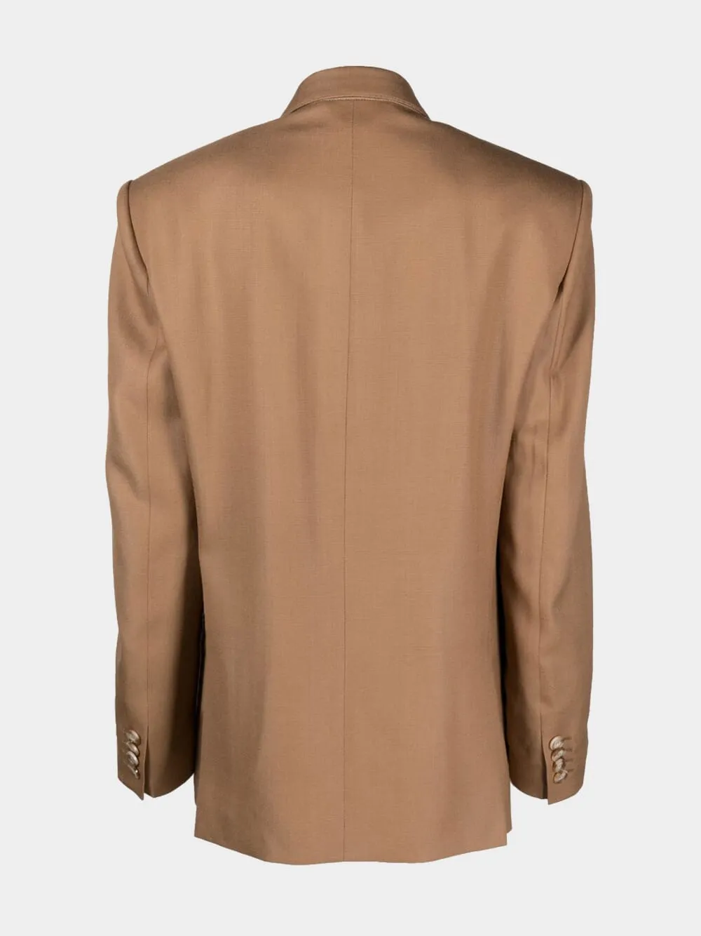 Oversized double-breasted blazer