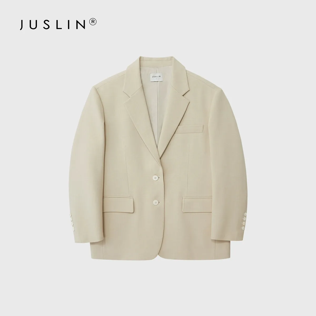 Oversized Textured Blazer