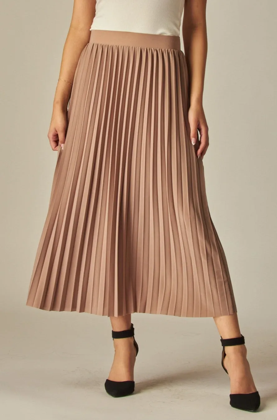 Patty Skirt in Cocoa Brown