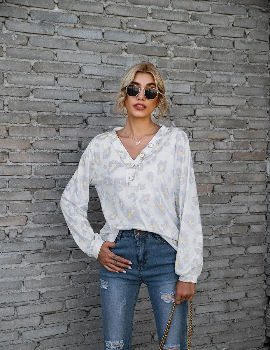 Paula | Leopard Print Blouse - Stylish Women's Top