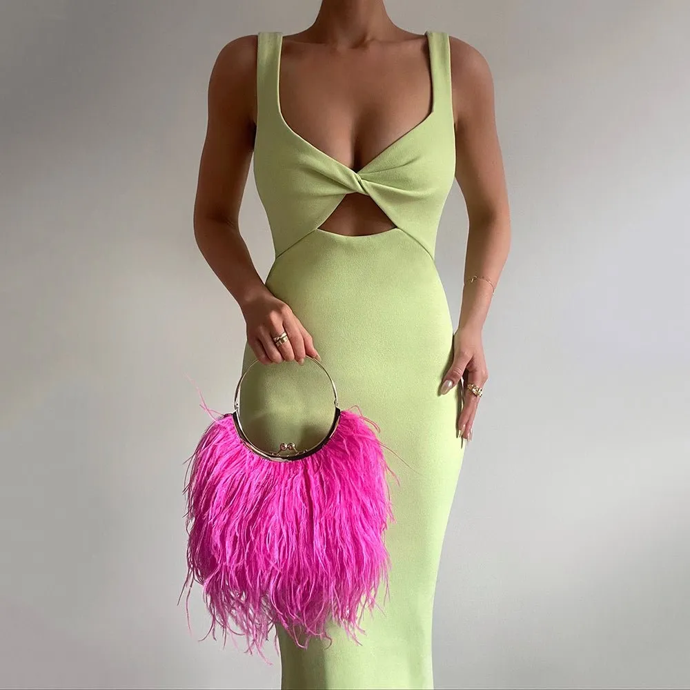 PENNY Feathered Frame Bag