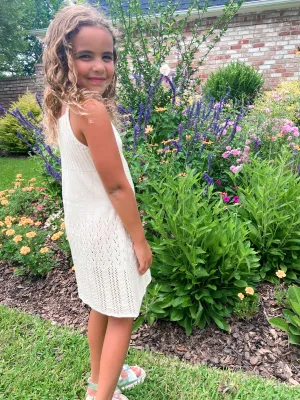 Perfectly Summer Cream Knit Dress