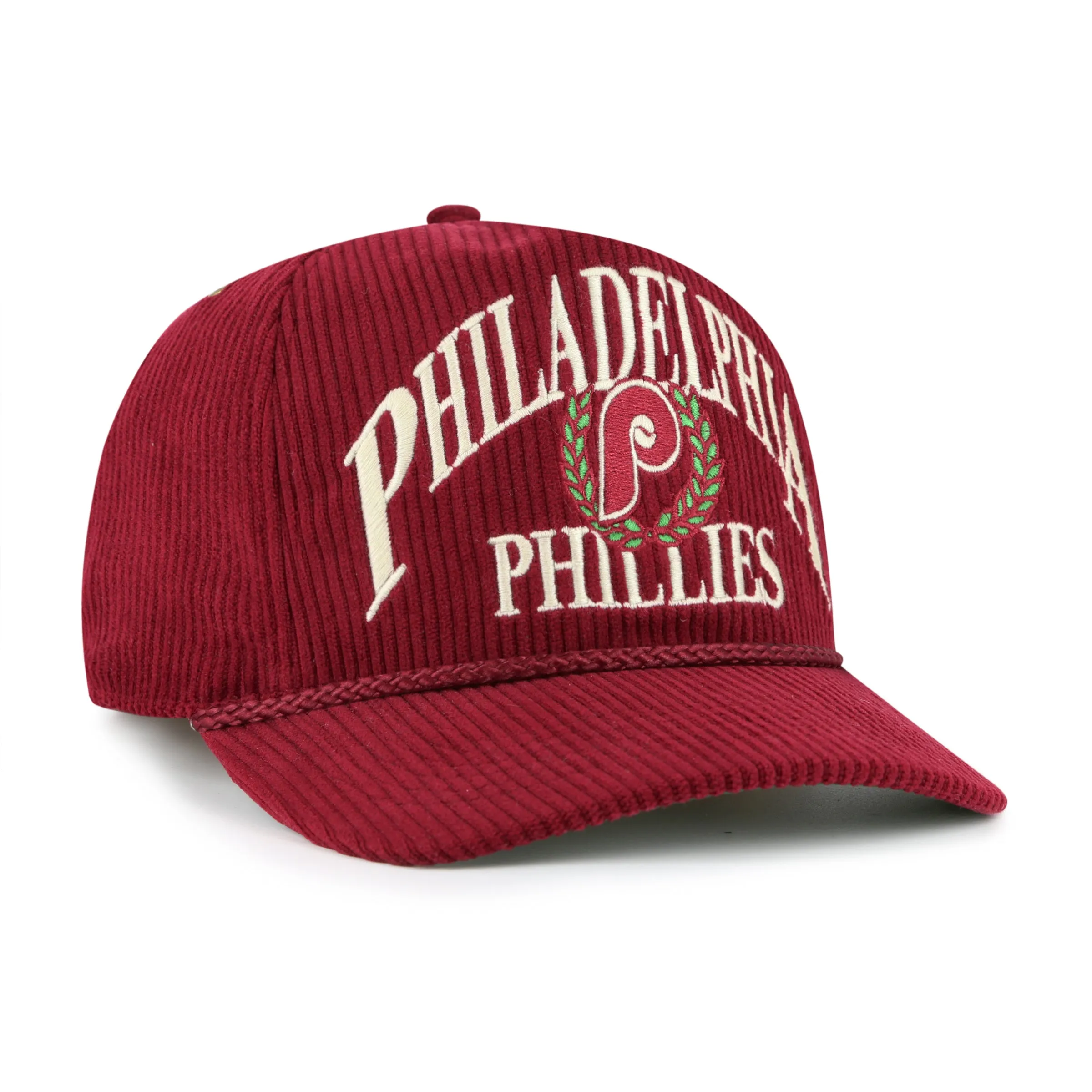 PHILADELPHIA PHILLIES COOPERSTOWN PITCHOUT ROPE '47 HITCH