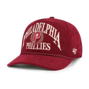 PHILADELPHIA PHILLIES COOPERSTOWN PITCHOUT ROPE '47 HITCH