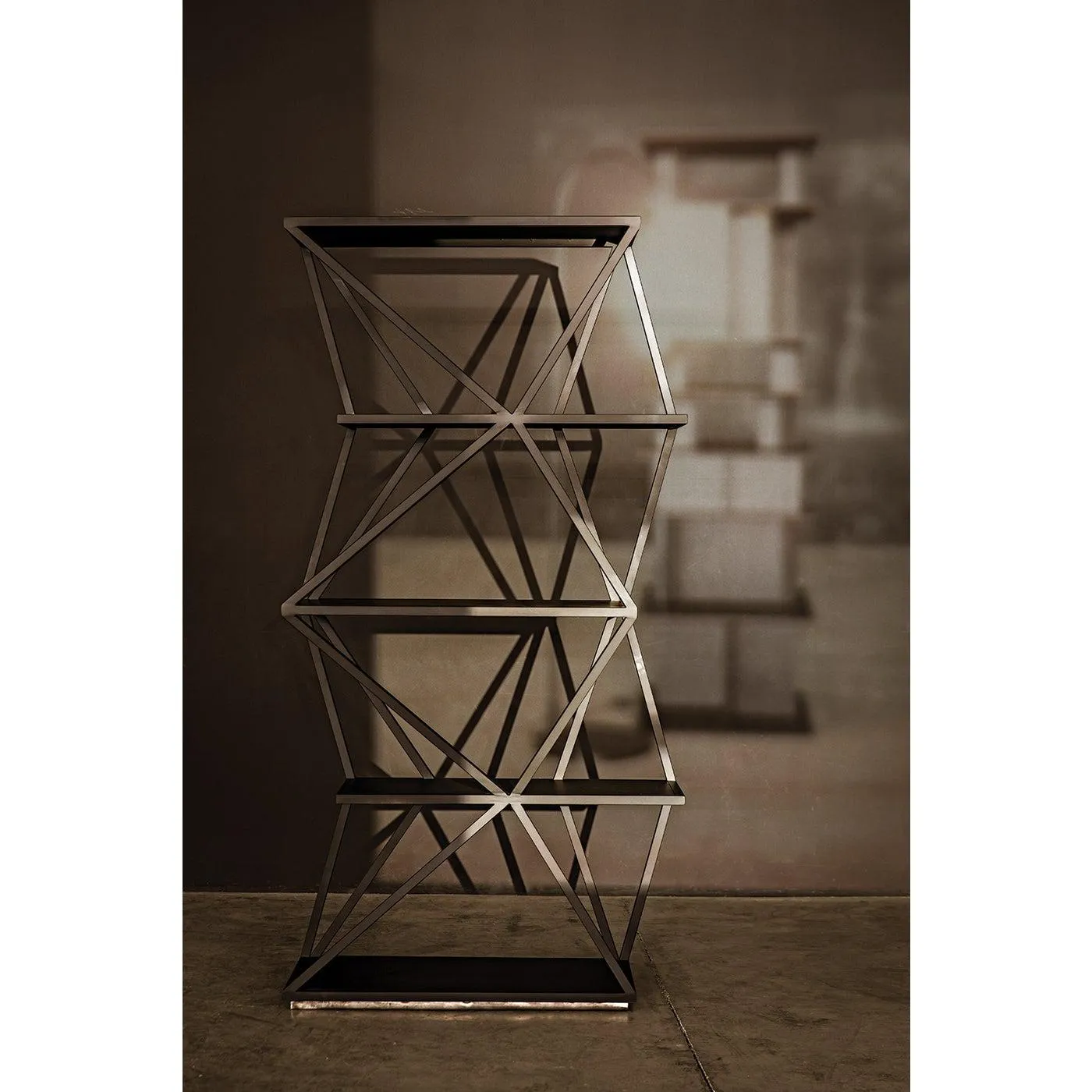 Pisa Shelf, Black Steel
