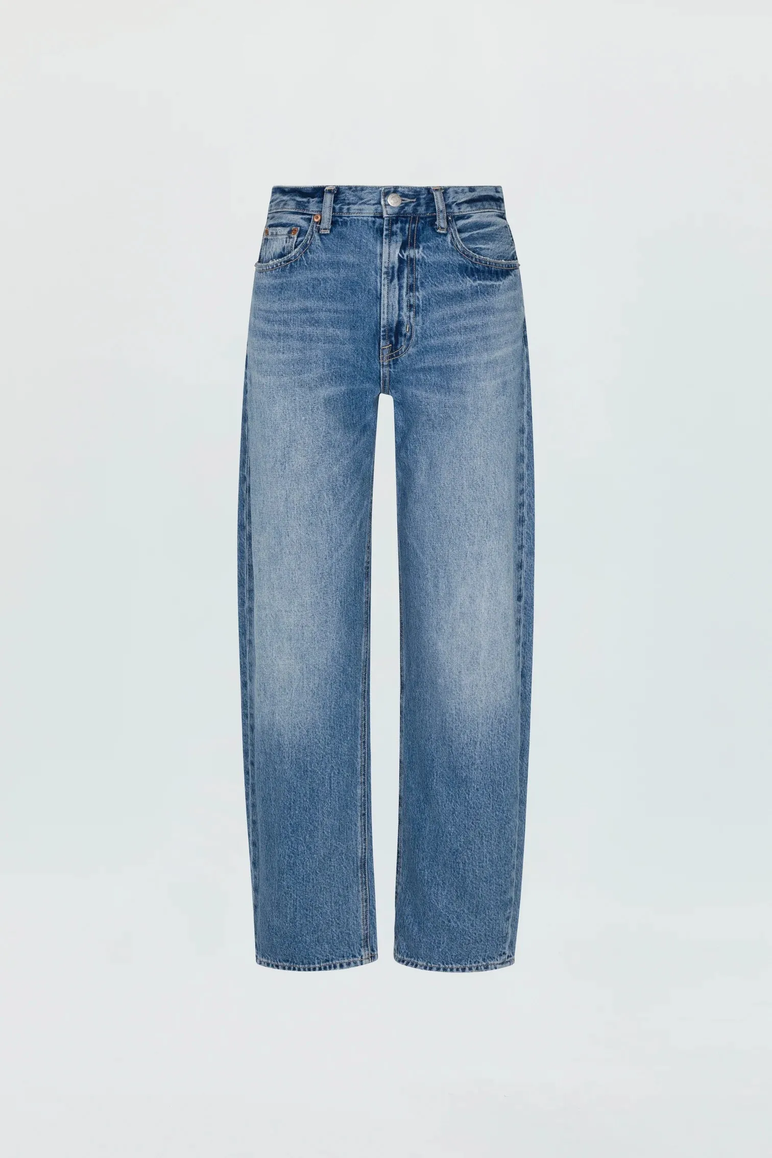 PISTOLA- WOMEN’S WES HIGH RISE BARREL JEANS