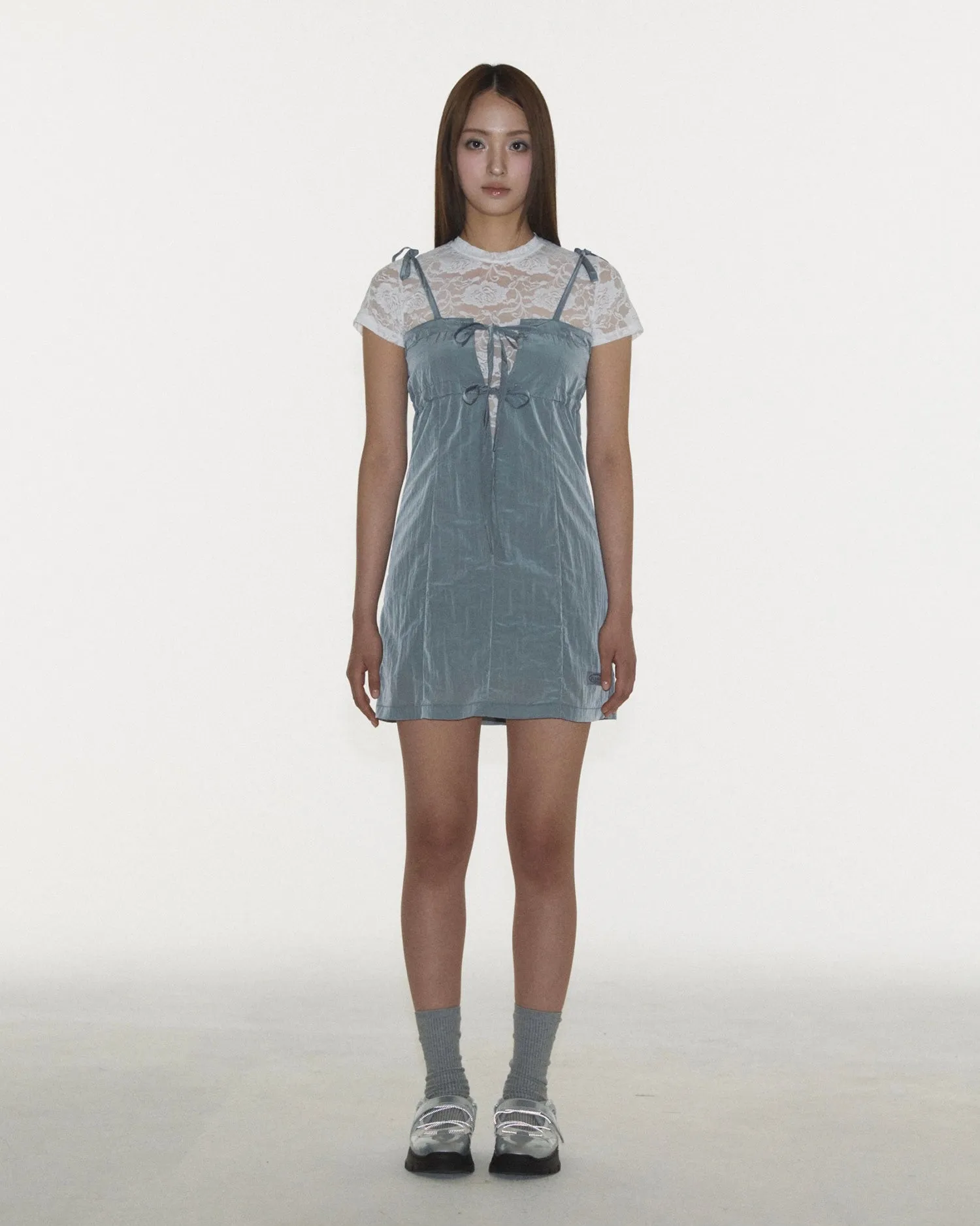 PLASMA SPHERE Barbie Dress Grey