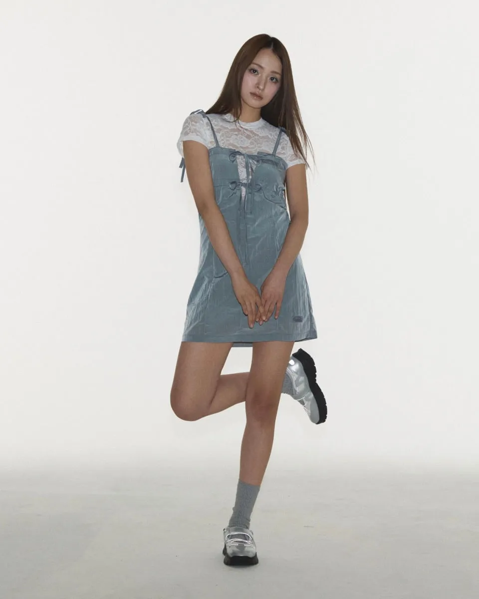 PLASMA SPHERE Barbie Dress Grey