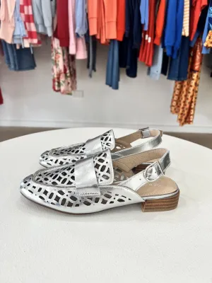PRIMA LOAFER || SILVER METALLIC