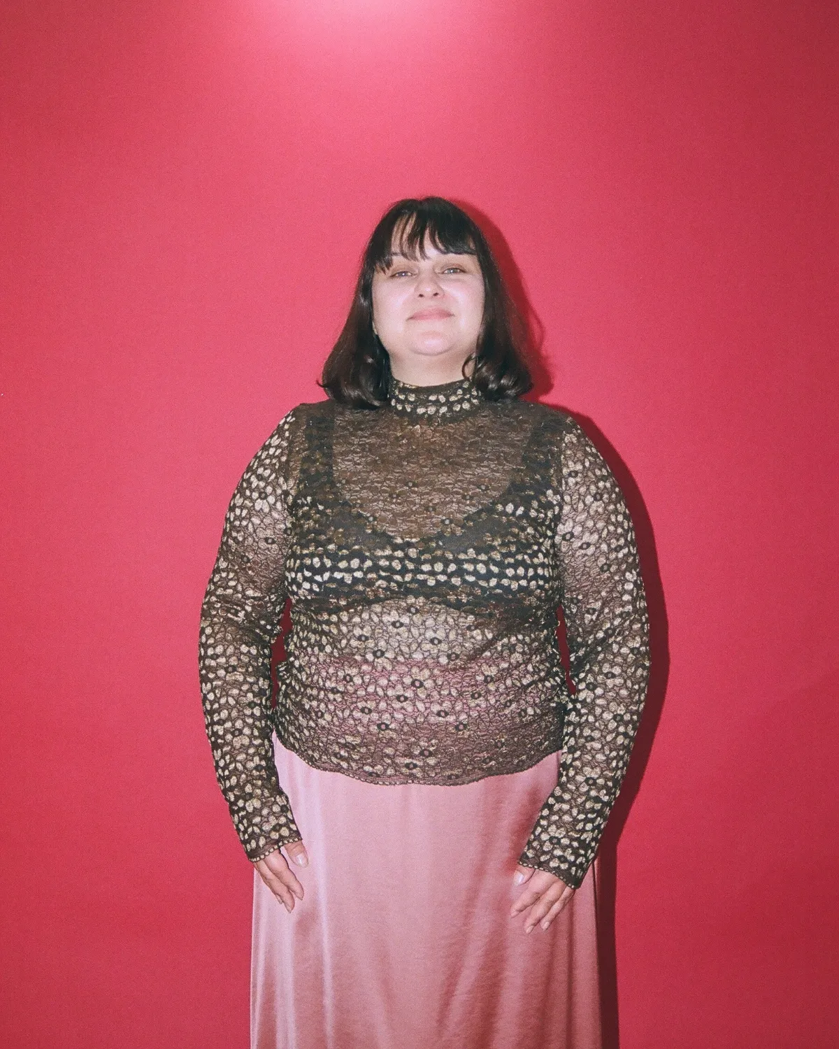 Primitive Love 2.0 |  Mock Neck Top Lace