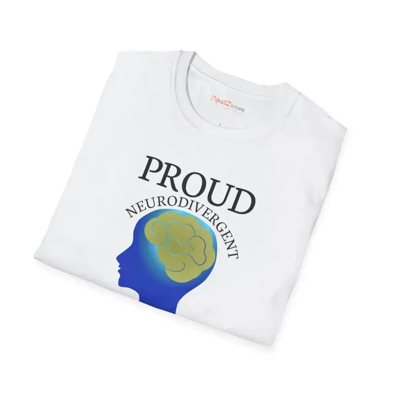 Proud Neurodivergent t Shirt Trendy Fashion Revolution